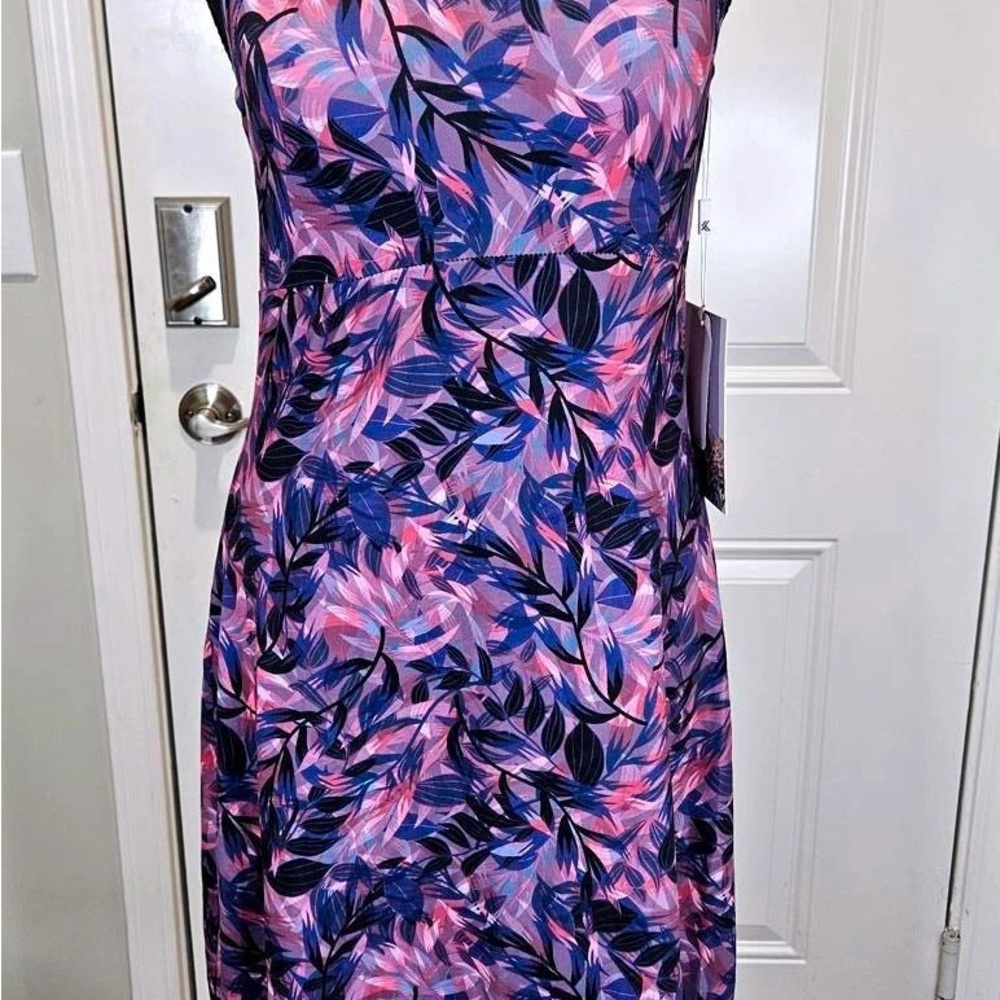 Floral Print Sleeveless Dress